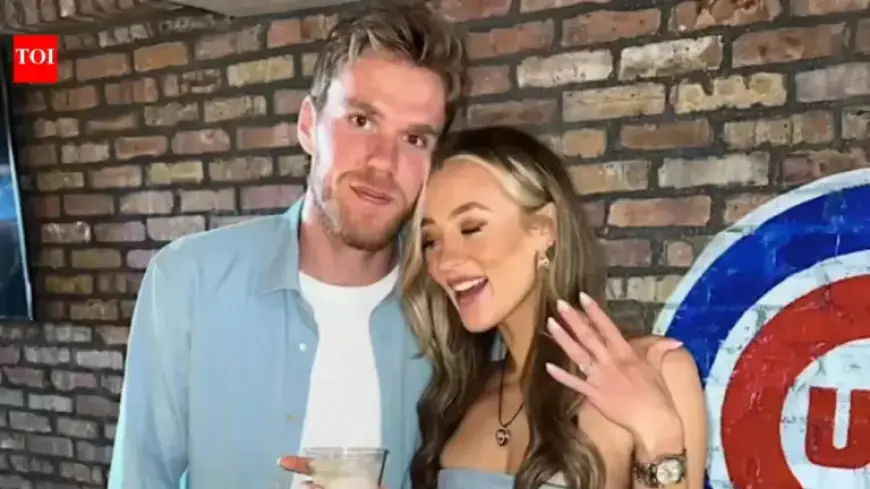 Connor McDavid’s Wife Lauren Kyle Stuns in Milan; Oilers Star Prepares for Olympics