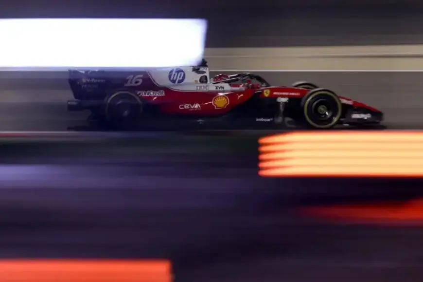 Charles Leclerc Leads Day Two as Lando Norris Logs Most Laps