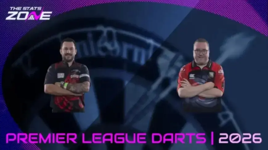 Jonny Clayton Battles Stephen Bunting in 2026 Premier League Darts Quarter-Final