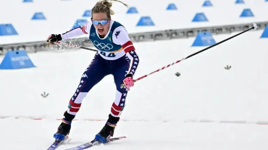 Jessie Diggins Clinches Bronze for U.S. in Women’s 10km Freestyle