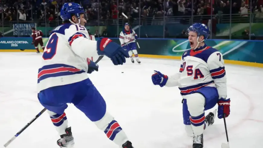 Auston Matthews Leads Team USA’s ‘Gold or Bust’ Quest in Olympic Hockey vs. Latvia