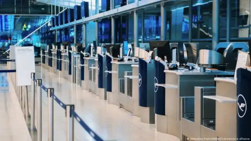 Hundreds of Lufthansa Flights Grounded Amid Germany Strike