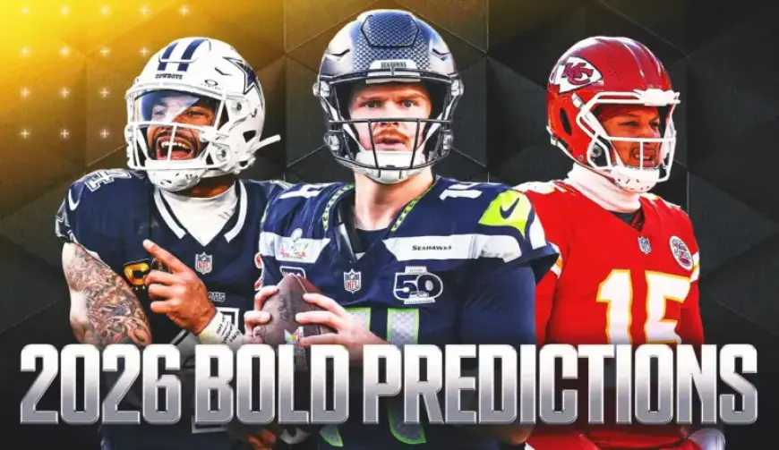 2026 NFL Predictions: Cowboys Star Clinches MVP, Chiefs Stage Comeback?