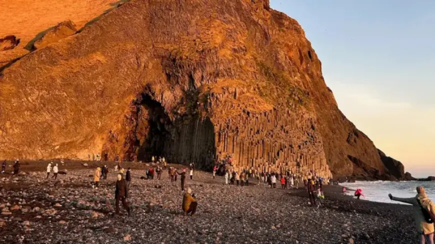 Iceland’s Black Beach Transformed by Dramatic Erosion