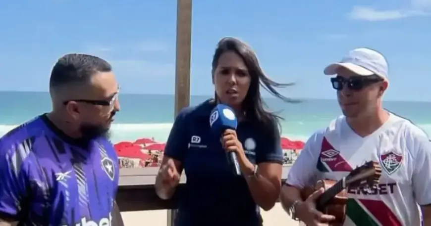 Pagodeiro Farias and Musician Cesinha Heat Up Fluminense vs Botafogo Classic