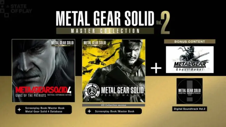 Metal Gear Solid 4 Joins Master Collection Vol. 2, Leaving PS3 Behind