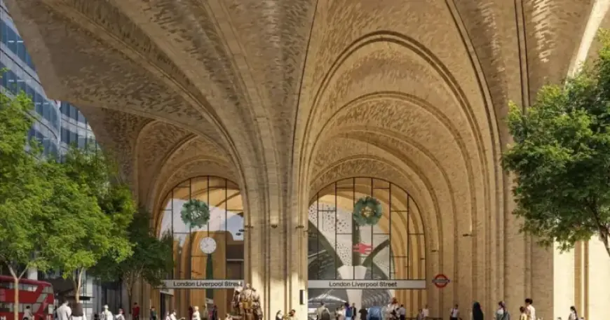 Liverpool Street Station Undergoes £1.2 Billion Transformation in London