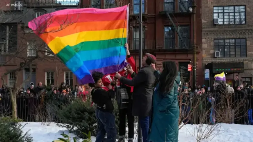 NYC Leaders Restore Pride Flag at Stonewall Monument Removed by Trump Administration