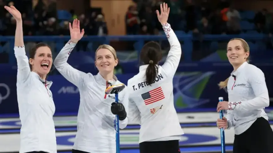 USA Women’s Curling Splits Wins on Day 1 of Competition