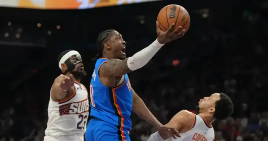 Williams Shines with 28 Points as Thunder Defeat Suns Without SGA