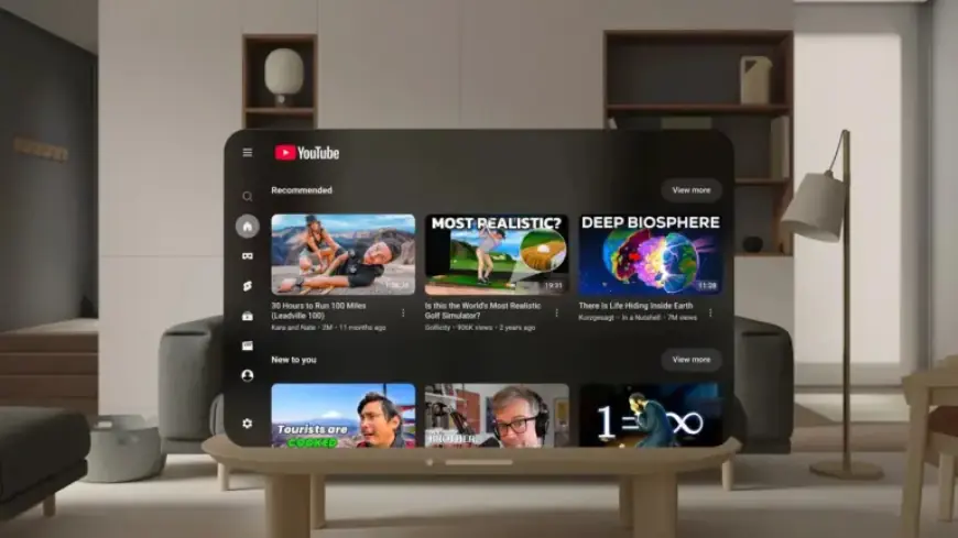 YouTube Debuts on Apple Vision Pro