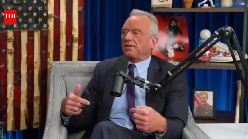RFK Jr Reveals Past Cocaine Use, Explains Immunity to Germ Fear