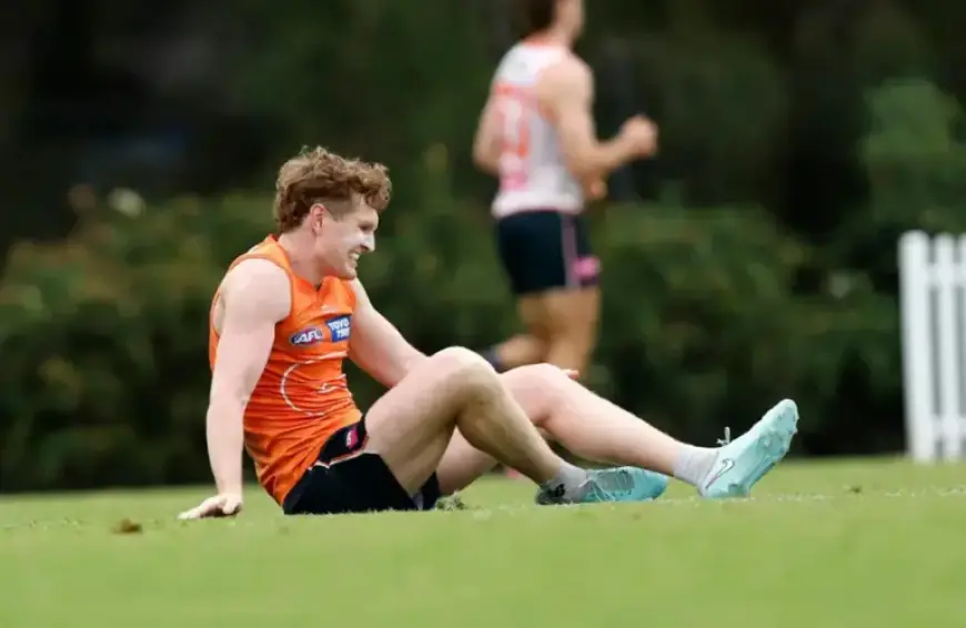 Star Giants Midfielder Faces Potential ACL Injury During Training Session