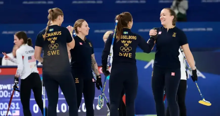 Sweden Defeats U.S. in Women’s Curling Opener at 2026 Winter Olympics