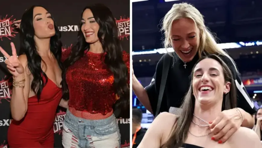 Bella Twins challenge Caitlin Clark and Sophie Cunningham to tag-team showdown at WrestleMania