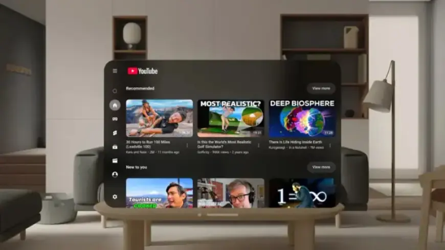 Apple Vision Pro Launches Official YouTube App