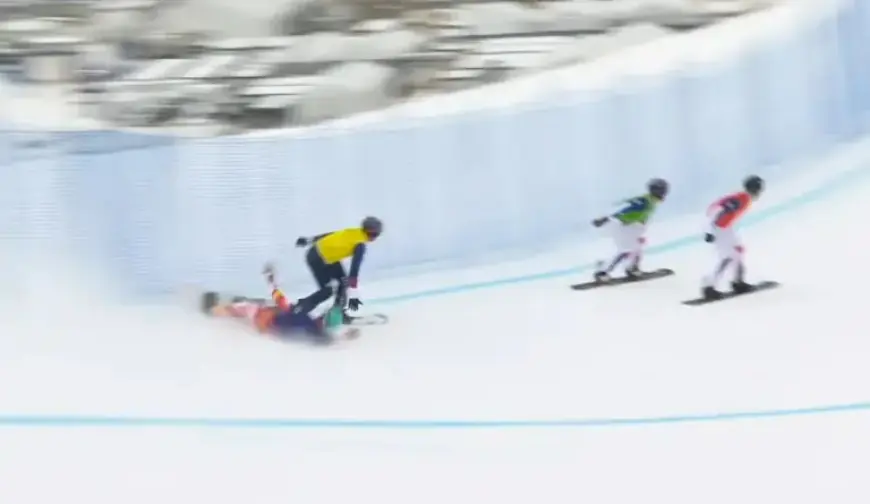 Nathan Pare Disqualified After Thrilling Olympic Snowboarding Comeback Win