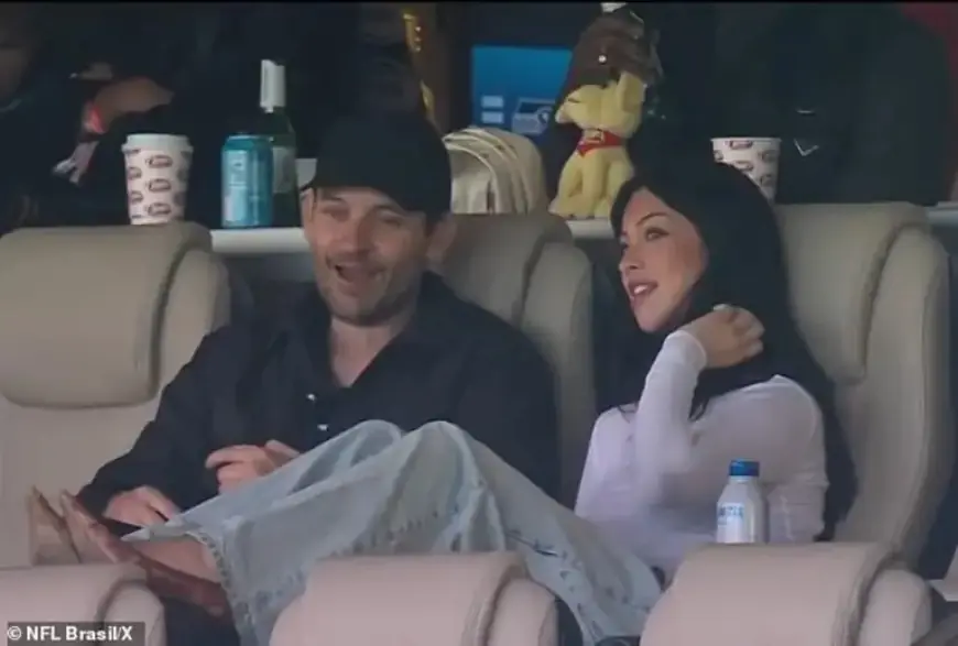 Who is Mishka Silva? Tobey Maguire’s Super Bowl outing with 20-year-old model sparks age-gap debate