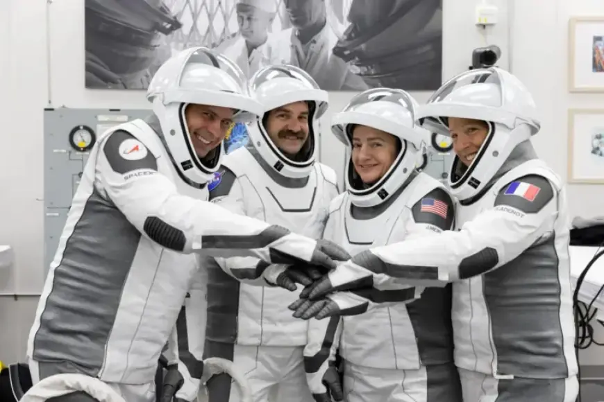 SpaceX Crew-12 Suit-Up Completed by NASA