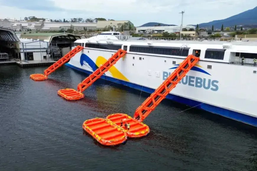 World’s Largest Battery-Electric Ferry Tests Safety Systems in Hobart