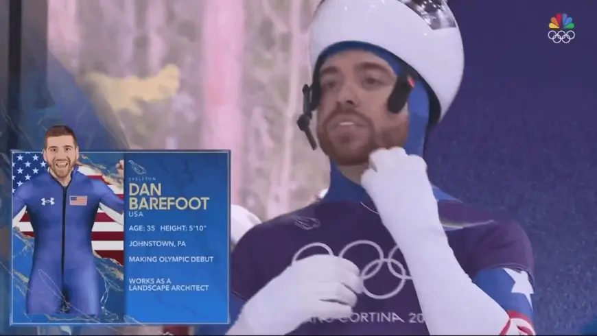 Dan Barefoot sits 19th after Olympic skeleton debut as hometown rallies ahead of final heats