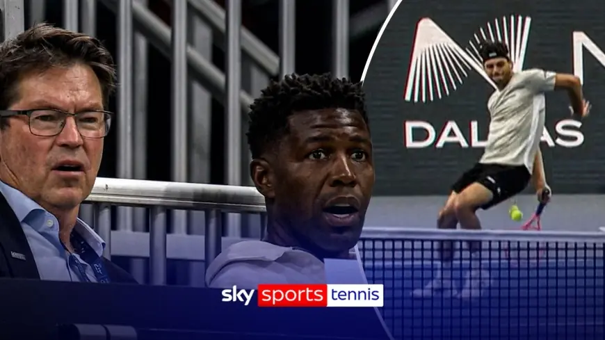 Taylor Fritz stuns Dallas crowd with behind-the-back brilliance