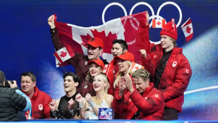 Canada Ranks Top Five After Day One of Olympic Figure Skating Event