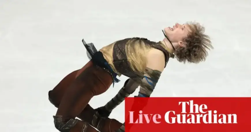 Ilia Malinin Pursues Second Gold at 2026 Winter Olympics Figure Skating Live
