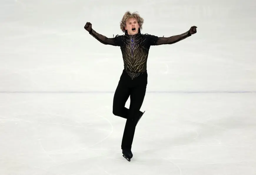 Ilia Malinin’s Olympic men’s free skate ends in upset as “Quad God” misses gold