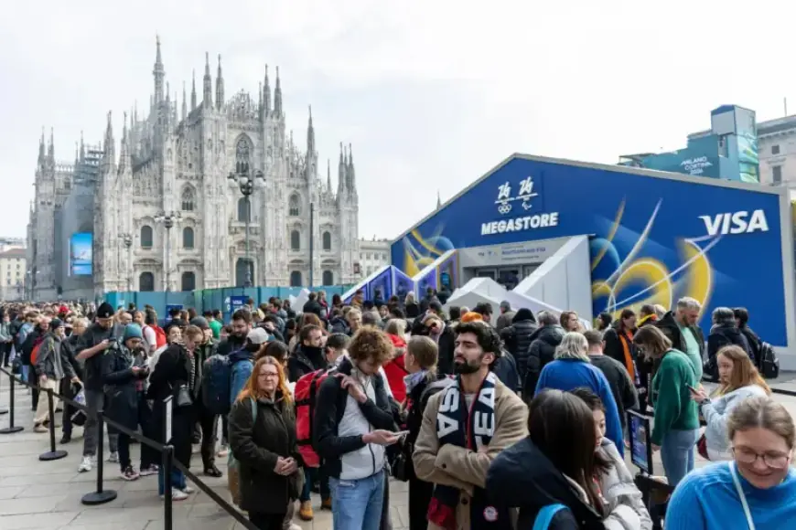 Milan Welcomes Olympic Fever with a Stylish Arrival