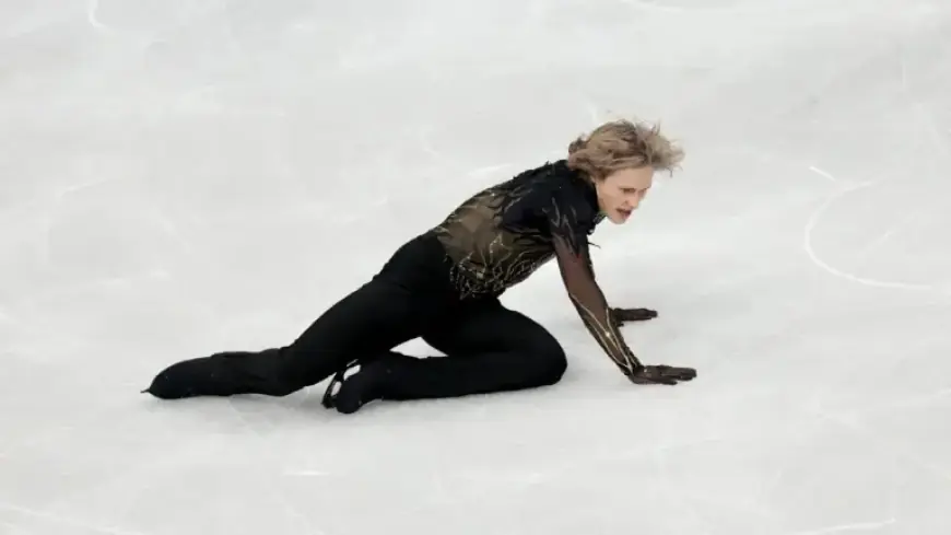 Ilia Malinin Falls Twice, Finishes 8th in Olympic Free Skate