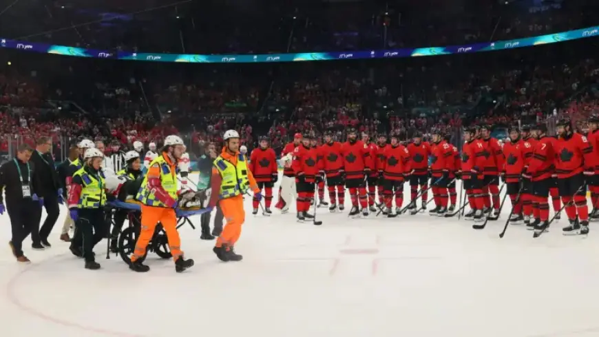 Fiala Stretchered Off Ice as Switzerland Suffers Defeat