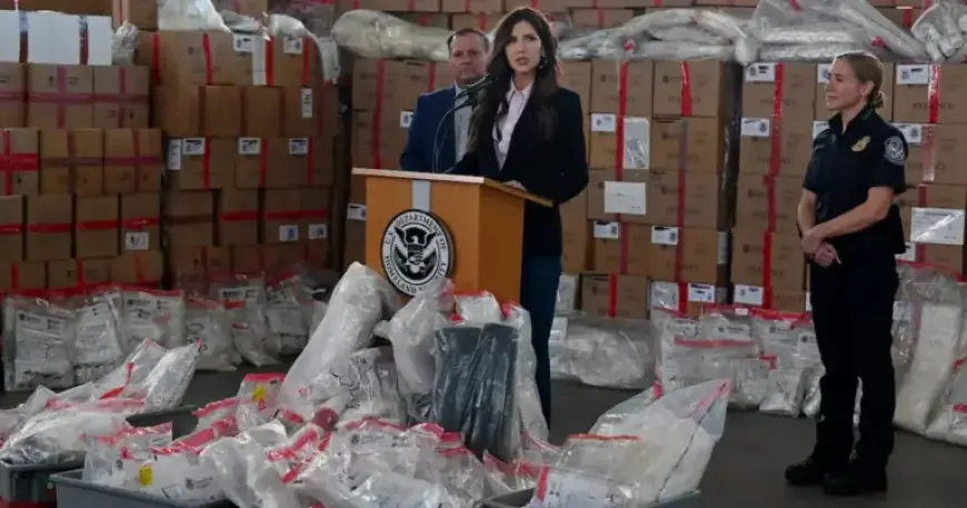 Protesters Disrupt ICE Barbie’s Intense Drug Press Conference