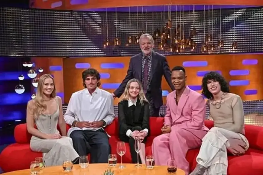 Margot Robbie and Jacob Elordi Dazzle on The Graham Norton Show