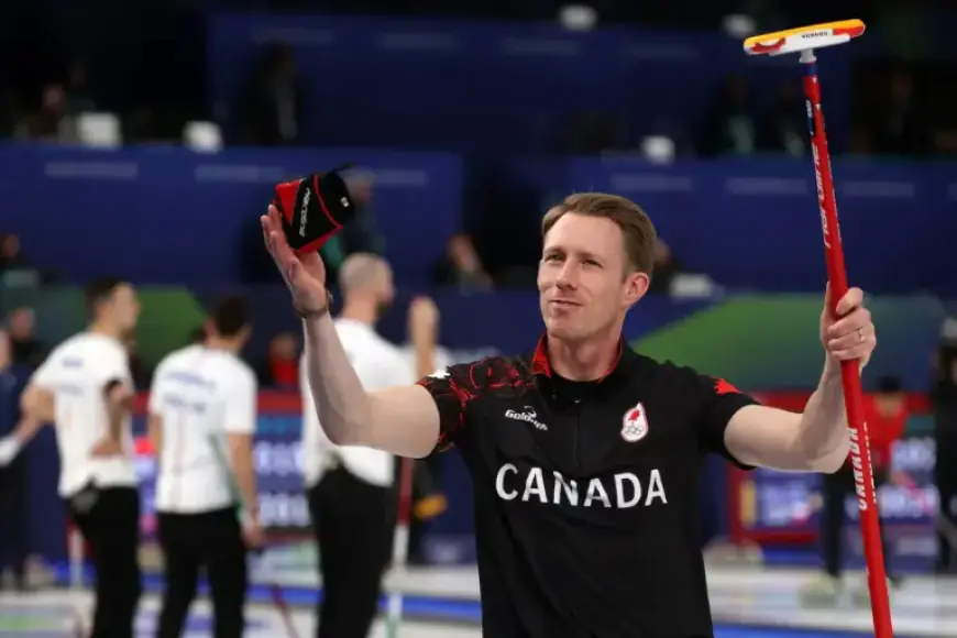 Men’s Curling Team Remains Unbeaten at Olympics; Women’s Team Falls 9-8