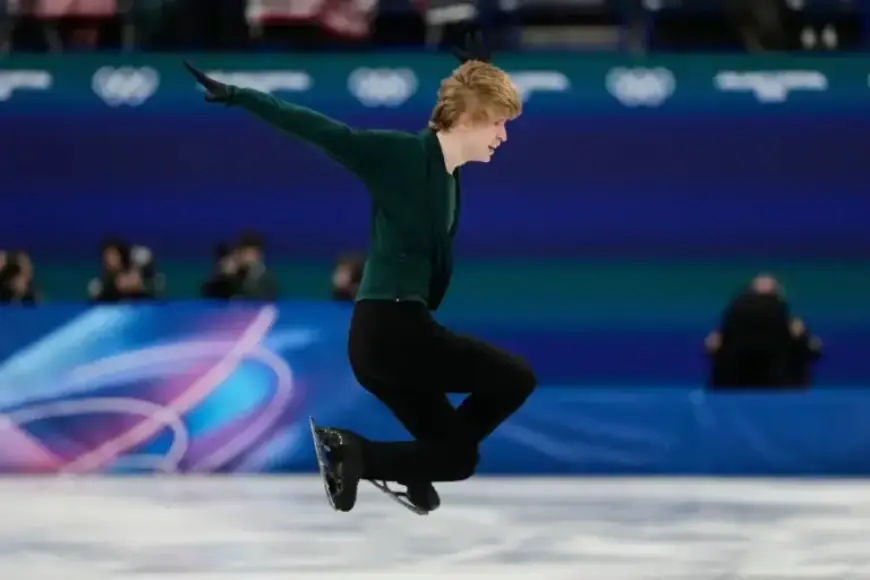 Malinin Falls as Gogolev Secures Fifth in Men’s Figure Skating Finale