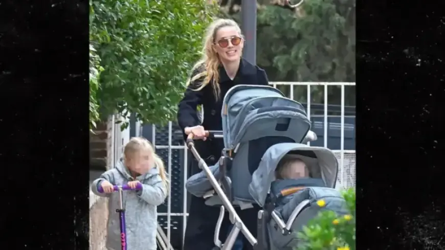 Amber Heard Radiates Joy While Johnny Depp Returns to Hollywood Filming