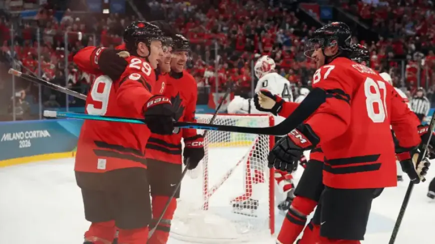 MacKinnon and McDavid Shine as Canada Defeats Switzerland to Win Group A