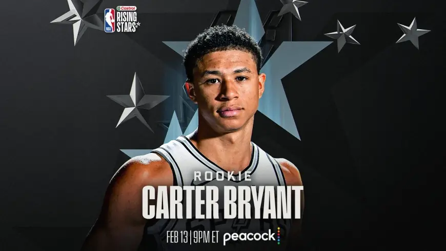 Spurs' Carter Bryant Joins Team Vince for 2026 Castrol Rising Stars