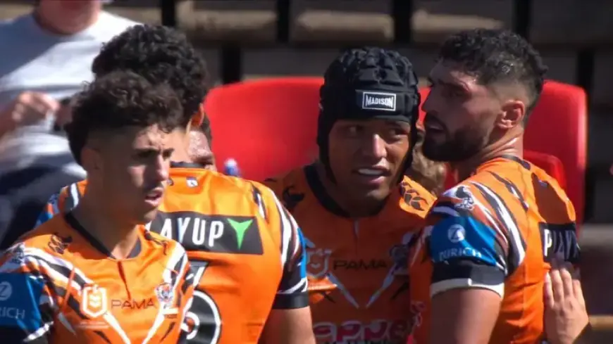 NRL Live: Tigers Debut ‘Scary’ Teen Talent, Roosters’ Future Stars Shine