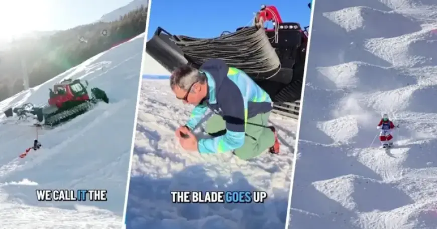 Discover the Creation of Olympic Ski Slopes and Mounds