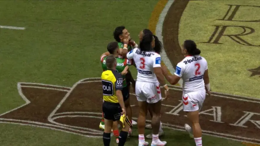 NRL Charity Shield: Bunnies Half, Dragons Forward Exit as Tempers Flare