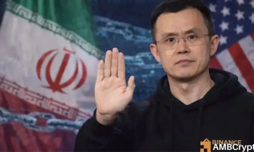 Binance CEO Denounces $1B Iran Sanctions Allegations as ‘Paid FUD’