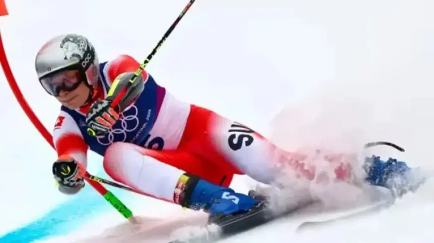 Pinheiro Braathen Dominates as Odermatt, Meillard, and Tumler Pursue in Ski Race