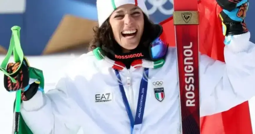 Italian Skier Triumphs with Gold in Stunning Comeback from Leg Break