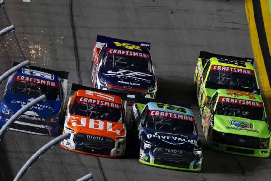 Chandler Smith Triumphs in Stunning Four-Wide Daytona Truck Race Finish