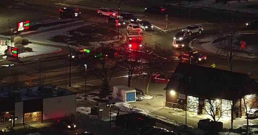 High-pressure gas release closes Ellsworth and State in Washtenaw County; dte crews work to repair line