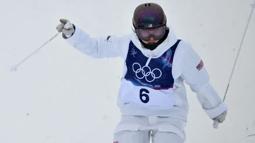 Olivia Giaccio, Tess Johnson just miss dual moguls semifinal at Milano‑Cortina 2026