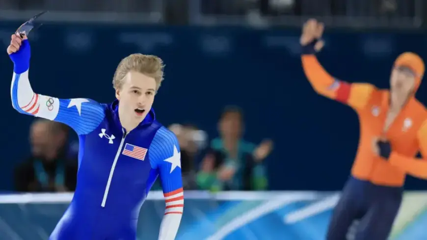 Jordan Stolz Aims for Second Olympic Medal in 2026 Winter Olympics 500m