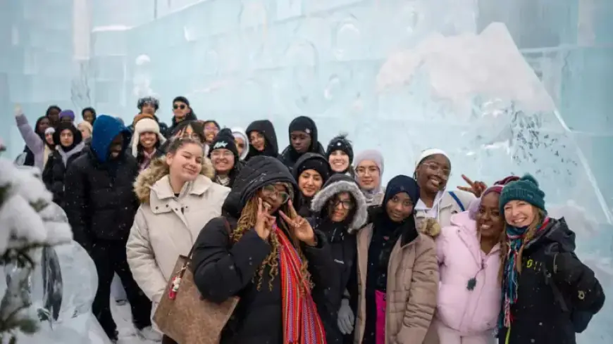 Global Youth Experience Carnaval at Palais de Bonhomme for First Time